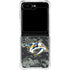 NHL Nashville Predators Camo Galaxy Z Flip6 Clear Case